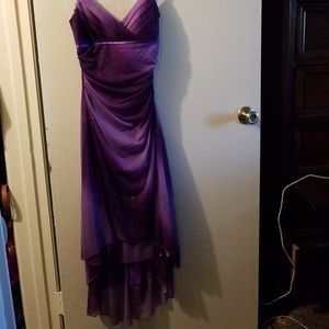 Glamorous Glittery Purple Dress
